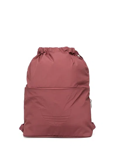 Adidas Originals Everyday Icons String Backpack In Red