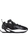 Adidas Originals Exhibit A "core Black/silver Metallic/team Dark Grey" Sneakers