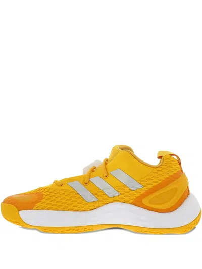 Adidas Originals Exhibit A "gold/white" Sneakers In Yellow