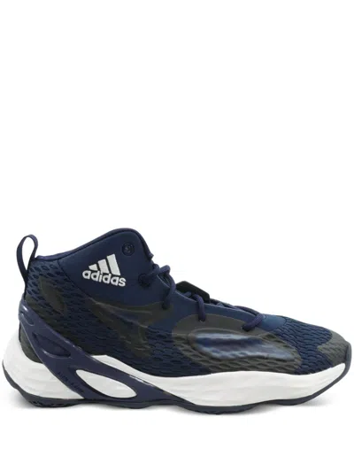 Adidas Originals Exhibit A Mid "blue" Sneakers
