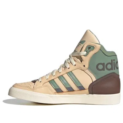 Adidas Originals Extaball 'brown Green' In Multi