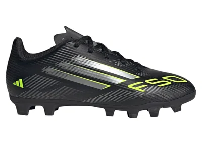 Pre-owned Adidas Originals F50 Club Fg/mg Sneakers In Core Black/iron Metallic/lucid Lemon In Multi