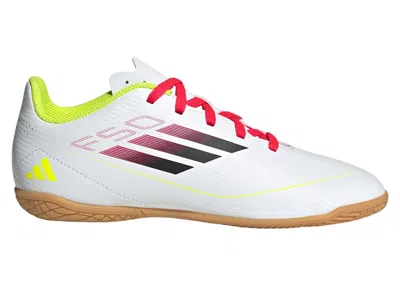 Pre-owned Adidas Originals F50 Club Indoor Pure Victory Pack Sneakers In Cloud White/core Black/solar Yellow In Multi