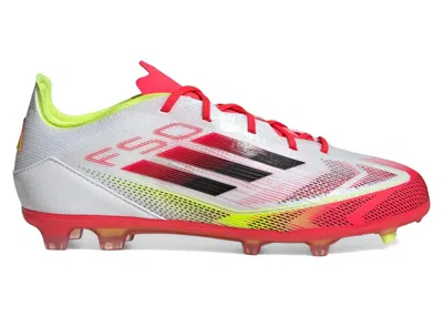 Pre-owned Adidas Originals F50 Elite Fg Solar Pack Sneakers In Cloud White/core Black/solar Yellow In Multi