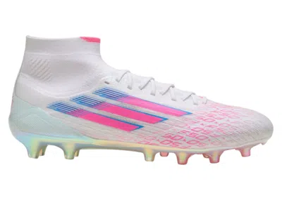 Pre-owned Adidas Originals F50 Elite Midcut Fg/ag Sparkfusion Pack (women's) Sneakers In Cloud White/lucid Pink In Multi