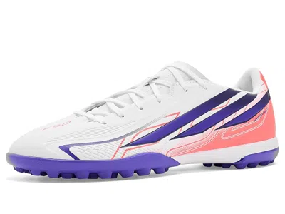 Adidas Originals F50 Hyperfast Club Turf Soccer Shoes White/solar Purple/solar Turbo: Men's 12.5 - Women's 13.5 Mediu In Multi
