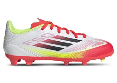 Pre-owned Adidas Originals F50 League Fg/mg Solar Pack Sneakers In Cloud White/core Black/solar Yellow