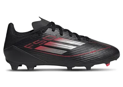 Pre-owned Adidas Originals F50 League Fg/mg Stealth Victory Pack Sneakers In Core Black/iron Metallic/lucid Red