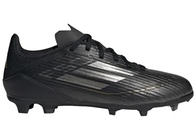 Pre-owned Adidas Originals F50 League Ground Sneakers In Core Black/iron Metallic/gold Metallic