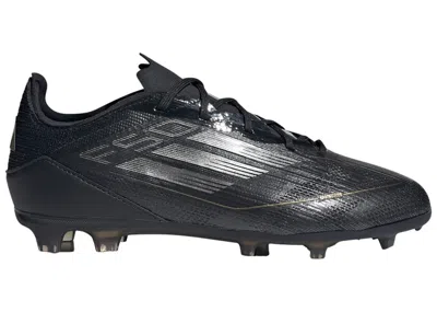 Pre-owned Adidas Originals F50 Pro Fg Sneakers In Core Black/iron Metallic/gold Metallic