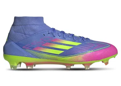 Pre-owned Adidas Originals F50 Pro Midcut Fg Celestial Victory Pack (women's) Sneakers In Blue Fusion/lucid Lemon/lucid Pink