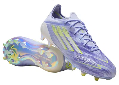 Pre-owned Adidas Originals F50 Sparkfusion Elite Low Fg/ag (women's) Sneakers In Violet Tone/lucid Lemon/purple Rush