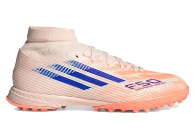 Pre-owned Adidas Originals F50 Sparkfusion League Midcut Tf Coral Blaze Pack (women's) Sneakers In Bliss Orange/lucid Blue/beam
