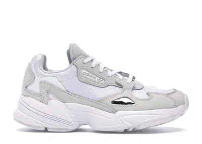 Pre-owned Adidas Originals Falcon Triple White (women's) Sneakers In Cloud White/crystal White