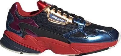 Pre-owned Adidas Originals Falcon (women's) Sneakers In Collegiate Navy Blue/red