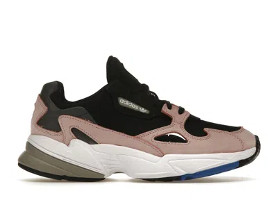 Pre-owned Adidas Originals Falcon (women's) Sneakers In Core Black/light Pink In Multi
