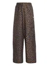 Adidas Originals Firebird Leopard-print Track Pants In Multi