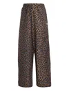 Adidas Originals Firebird Leopard-print Track Pants In Multi