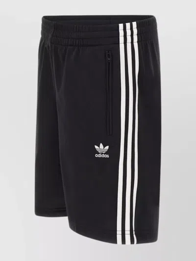 Adidas Originals "fbird" Technical Fabric Shorts In Black