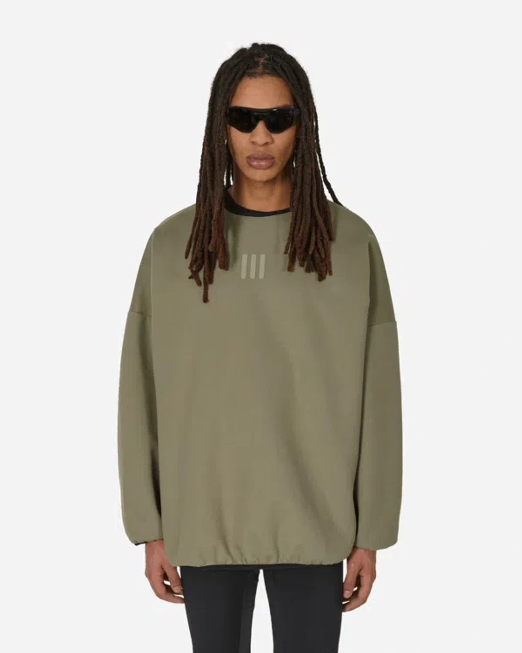 Adidas Originals Fear Of God Athletics Suede Fleece Crewneck