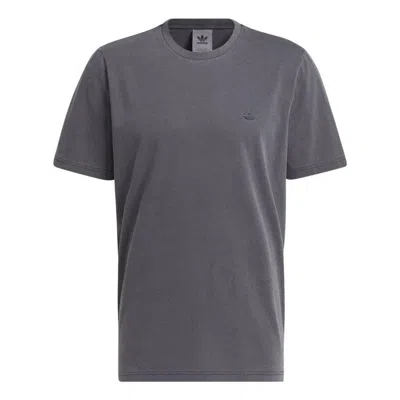 Adidas Originals Featherweight Shmoofoil T-shirt 'carbon' In Gray