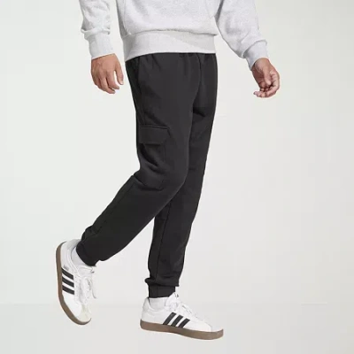 Adidas Originals Feel Cozy Fleece Mens Active Cargo Pant In Black