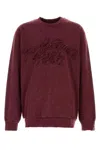 Adidas Originals Felpa In Cotone Bordeaux