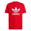 Adidas Originals Adicolour Classics Trefoil T-shirt In Red