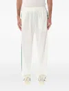 Adidas Originals Firbird Adicolor Striped Track Pants In White