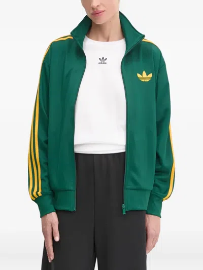 Adidas Originals Firebird 3-stripe Track Jacket In Green