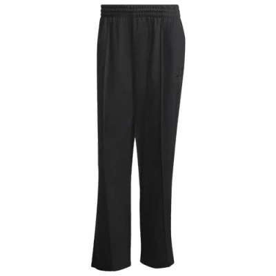 Adidas Originals Firebird Adicolor Baggy Track Pants In Black
