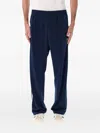 Adidas Originals Firebird Adicolor Striped Track Pants In Blue