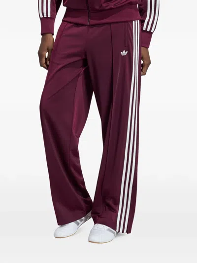 Adidas Originals Firebird Adicolor Track Pants In Purple