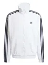 Adidas Originals Firebird Adicolor Zip-up Sweatshirt In White