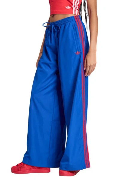 Adidas Originals Firebird Adilenium Oversize Track Pants In Blue