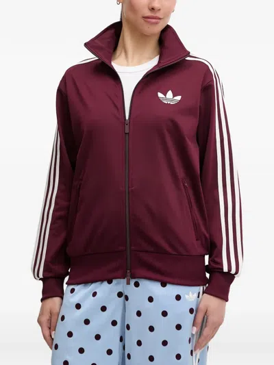 Adidas Originals Firebird Bomber Jacket In Brown