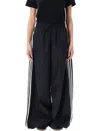 Adidas Originals Adicolor Firebird Oversized Track Pants In Black