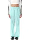 Adidas Originals Trackpant With Elastic Waistband And Side Stripes In Azzurro