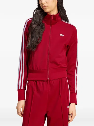 Adidas Originals Firebird Classic Track Jacket In Red