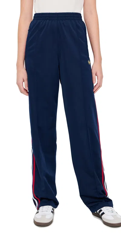 Adidas Originals Firebird Classic Track Pants Night Indigo/better Scarlet In Blue