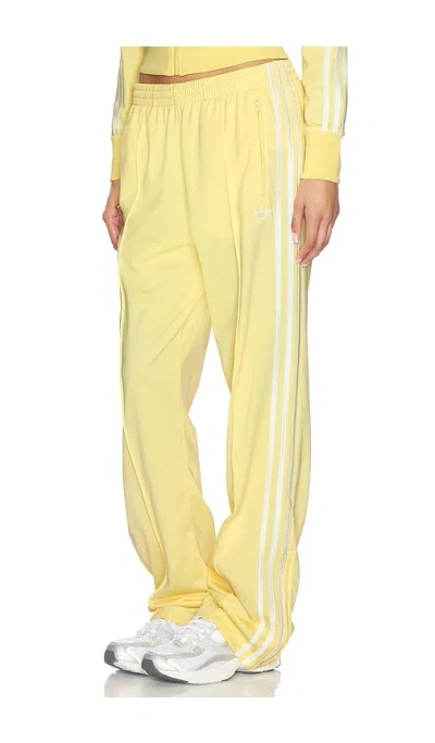 Adidas Originals Firebird Classic Track Pants In Yellow