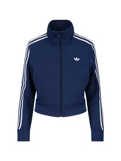 ADIDAS ORIGINALS 'FIREBIRD' CROPPED SWEATSHIRT