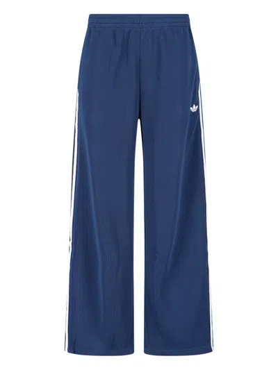 Adidas Originals 'firebird' Knit Sports Pants In Blue