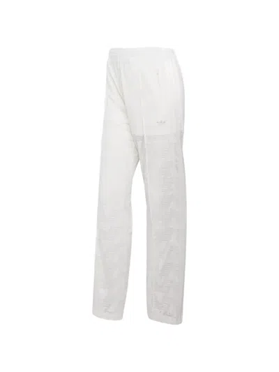 Adidas Originals Firebird Lace Track Pants In White