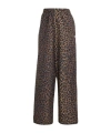 Adidas Originals Firebird Leopard-print Track Pants In Animal Print
