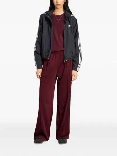 Adidas Originals Firebird Loose Track Trousers In Red