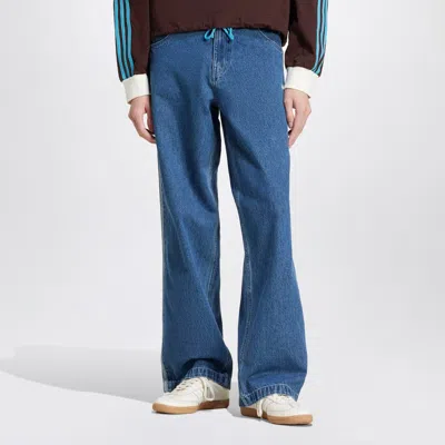 Adidas Originals Firebird Mid Blue Jeans