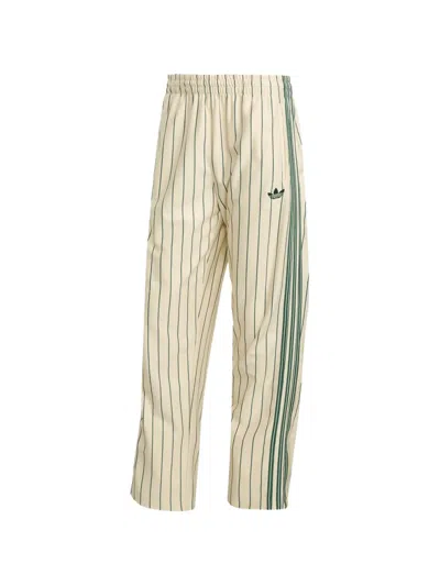 Adidas Originals Firebird Pinstriped Track Pants In Brown