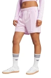 Adidas Originals Adicolor 3-stripes Sprinter Shorts In Light Orchid