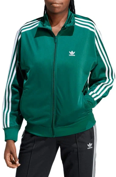 Adidas Originals Firebird Recycled Polyester Track Jacket In Collegiate Green